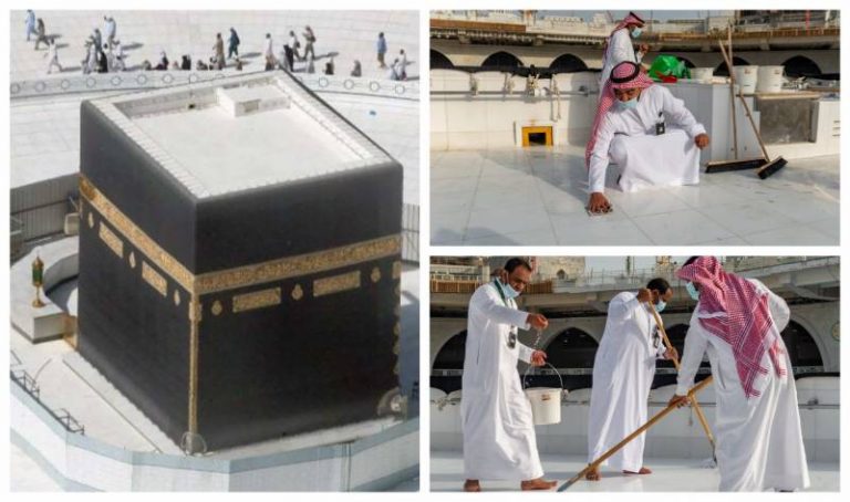 Holy Kaaba’s roof cleaned in ‘record’ 40 minutes : Video