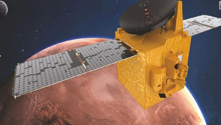 UAE launches its first spacecraft ”hope” to Mars
