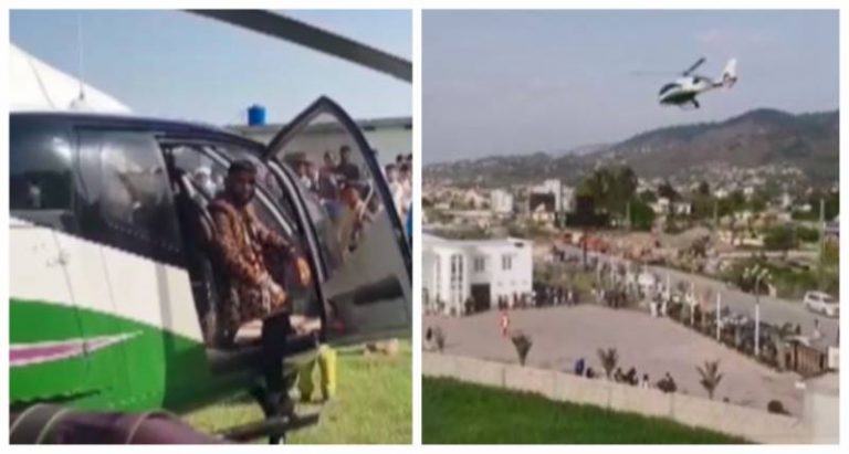 Groom hires helicopter for baraat in one of AJK’s most expensive weddings