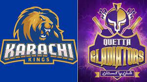 Quetta Gladiators Vs Karachi Live Match Streaming